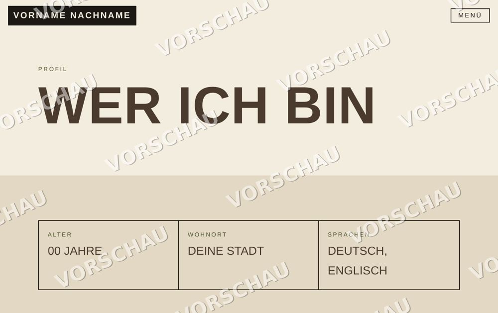 Vorschau Über-mich-Seite Terra
